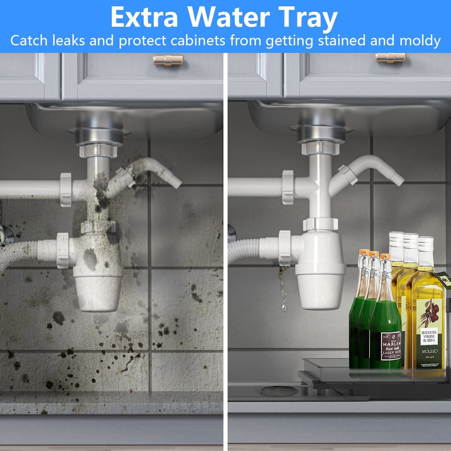 Skorter | 2-level Pull-out Under Sink Organizer