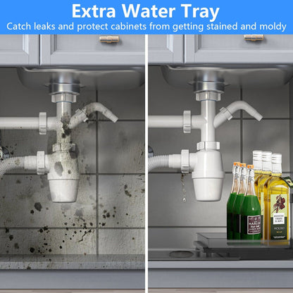 Skorter | 2-level retractable under sink organizer