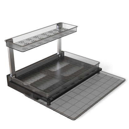 Skorter | 2-level retractable under sink organizer