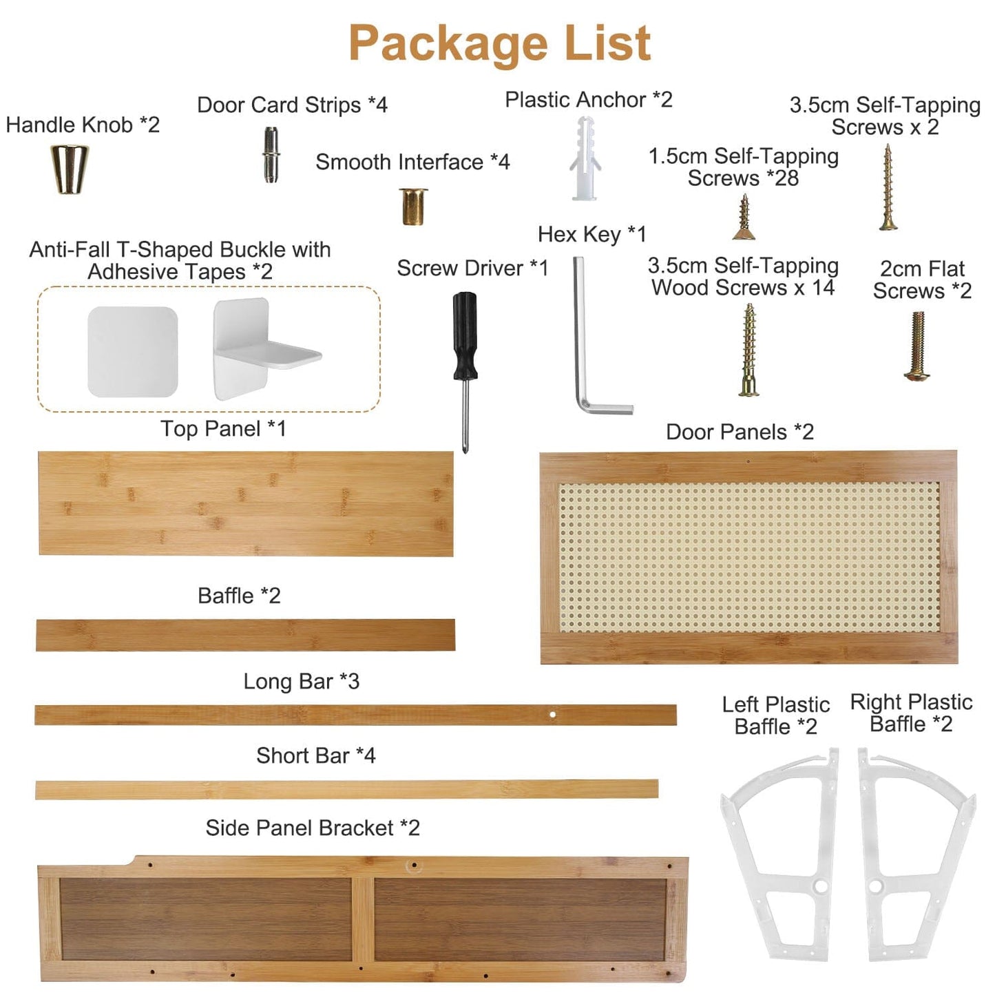 Skorter | 2-layer Shoe Cabinet with 2 Flip Drawers Slim Bamboo Shelf Narrow Organizer