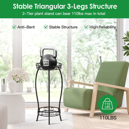 Skorter | 2-layer high plant holder stand