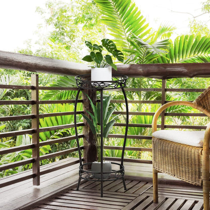 Skorter | 2-layer high plant holder stand