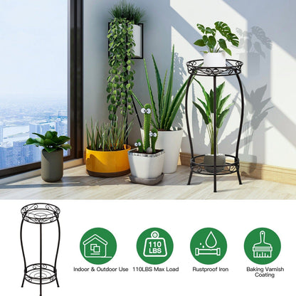 Skorter | 2-layer high plant holder stand