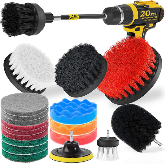 Skorter | 20-Pack: Holikme Drill Brush Attachments Set