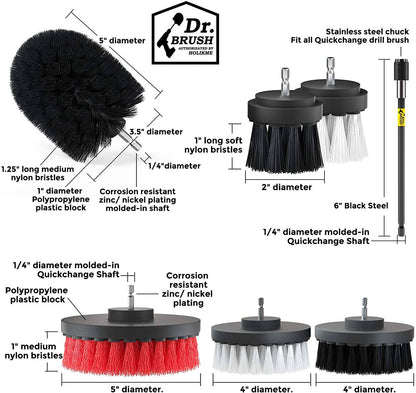 Skorter | 20-Pack: Holikme Drill Brush Attachments Set