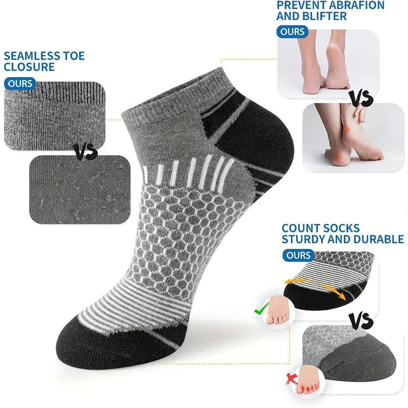 Skorter | 20-PACK: Men's Outdoor Color Coordinated Low Socks