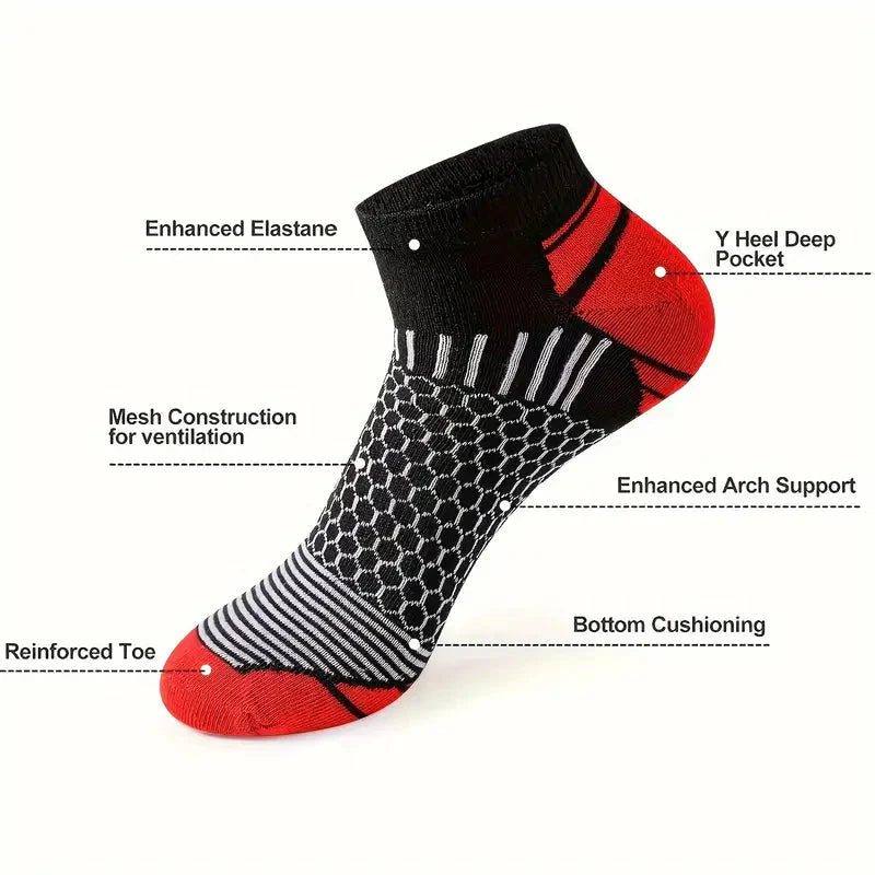 Skorter | 20-PACK: Men's Outdoor Color Coordinated Low Socks