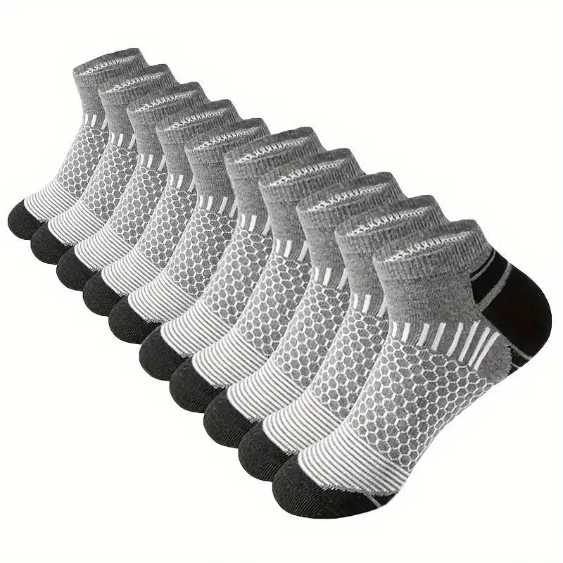 Skorter | 20-PACK: Men's Outdoor Color Coordinated Low Socks