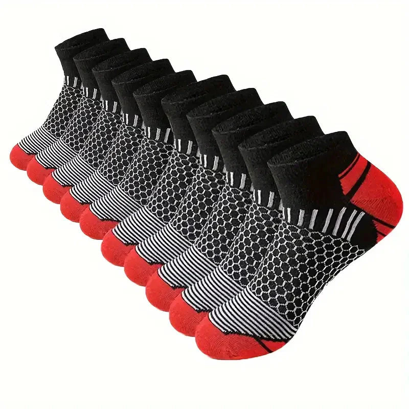 Skorter | 20-PACK: Men's Outdoor Color Coordinated Low Socks