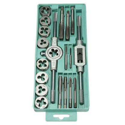 Skorter | 20-piece: metric tap and die set