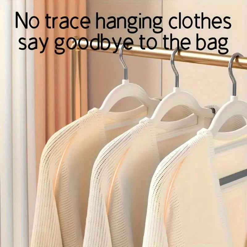 Skorter | 20 pieces: Slip Traceless Clothes Rack, solid heavy-duty clothes hangers
