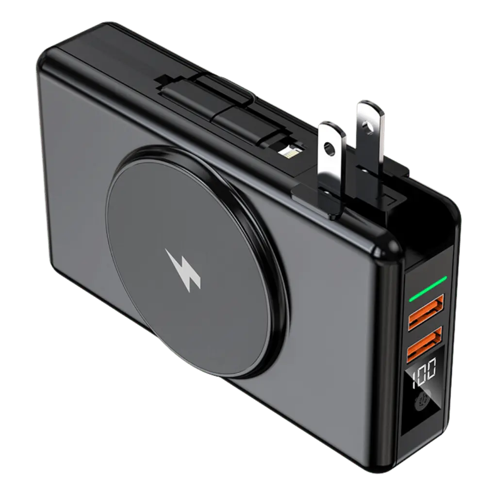 Skorter | EnergieMate 5-in-1 Powerbank – 15,000mAh with Fast Charging Function