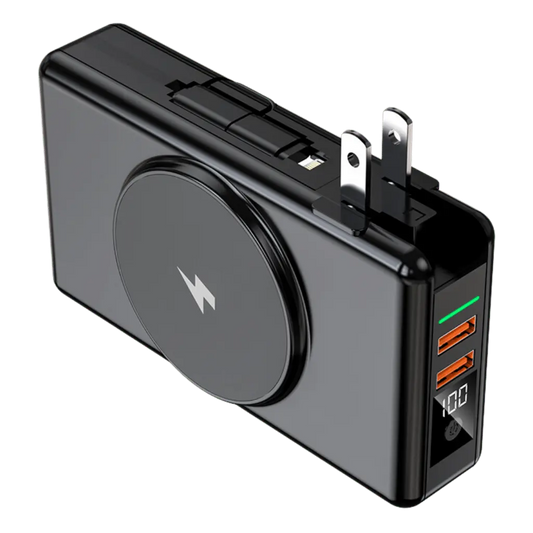 Skorter | EnergieMate 5-in-1 Powerbank – 15,000mAh with Fast Charging Function