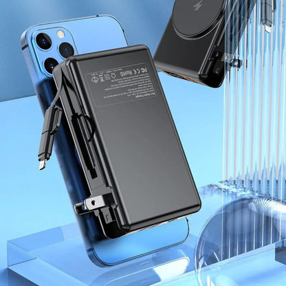 Skorter | EnergieMate 5-in-1 Powerbank – 15,000mAh with Fast Charging Function