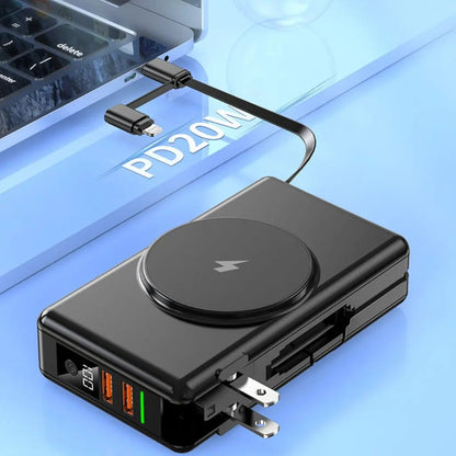 Skorter | EnergieMate 5-in-1 Powerbank – 15,000mAh with Fast Charging Function