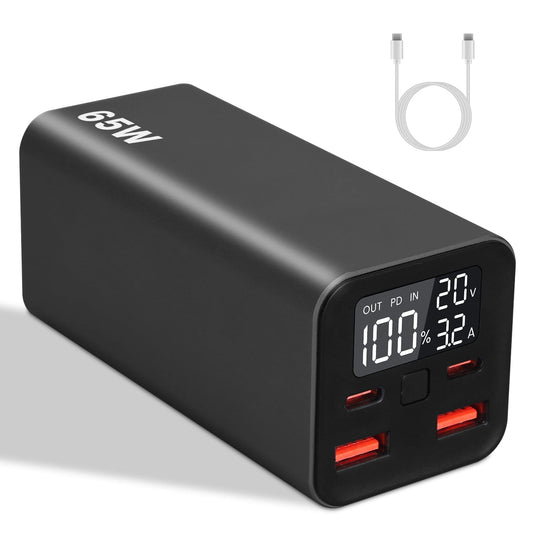 Skorter | 20000mah 65W USB-C PD Laptop Power Bank Fast Charging