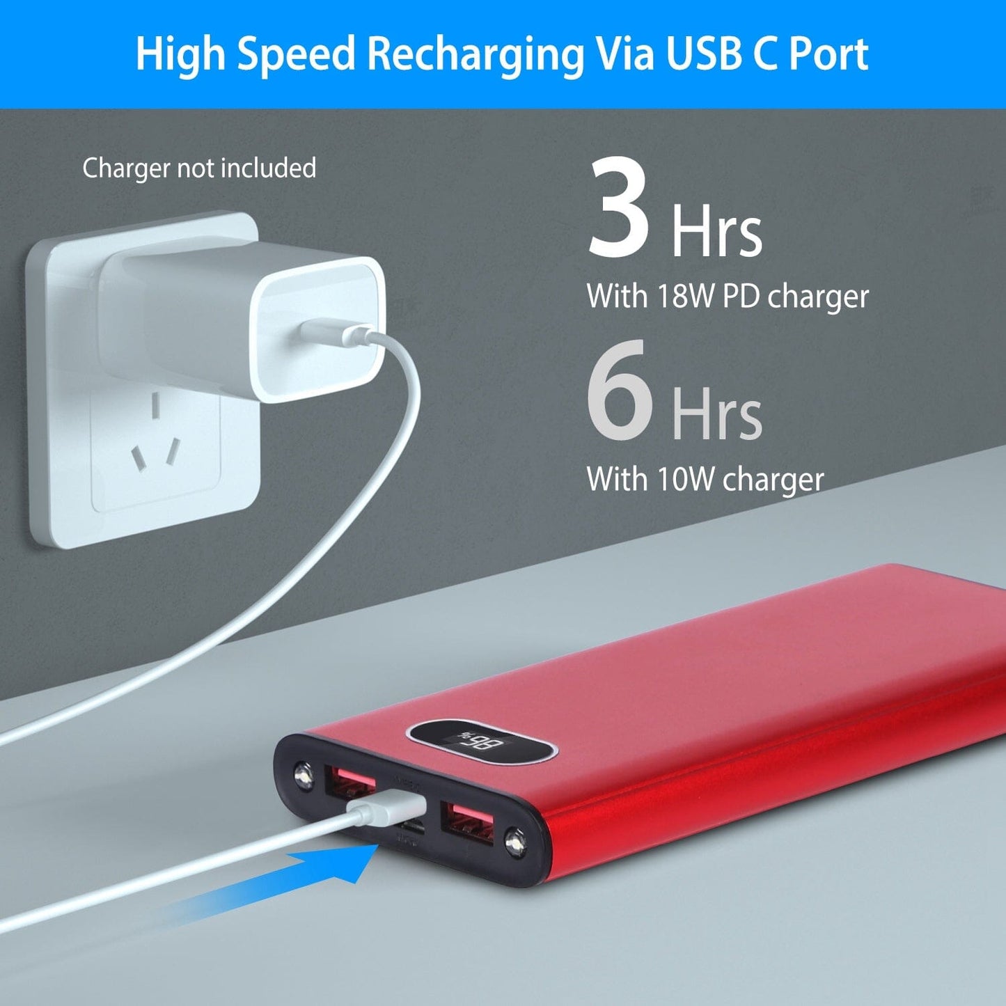 Skorter | 2000mAh Powerbank Portable Charger