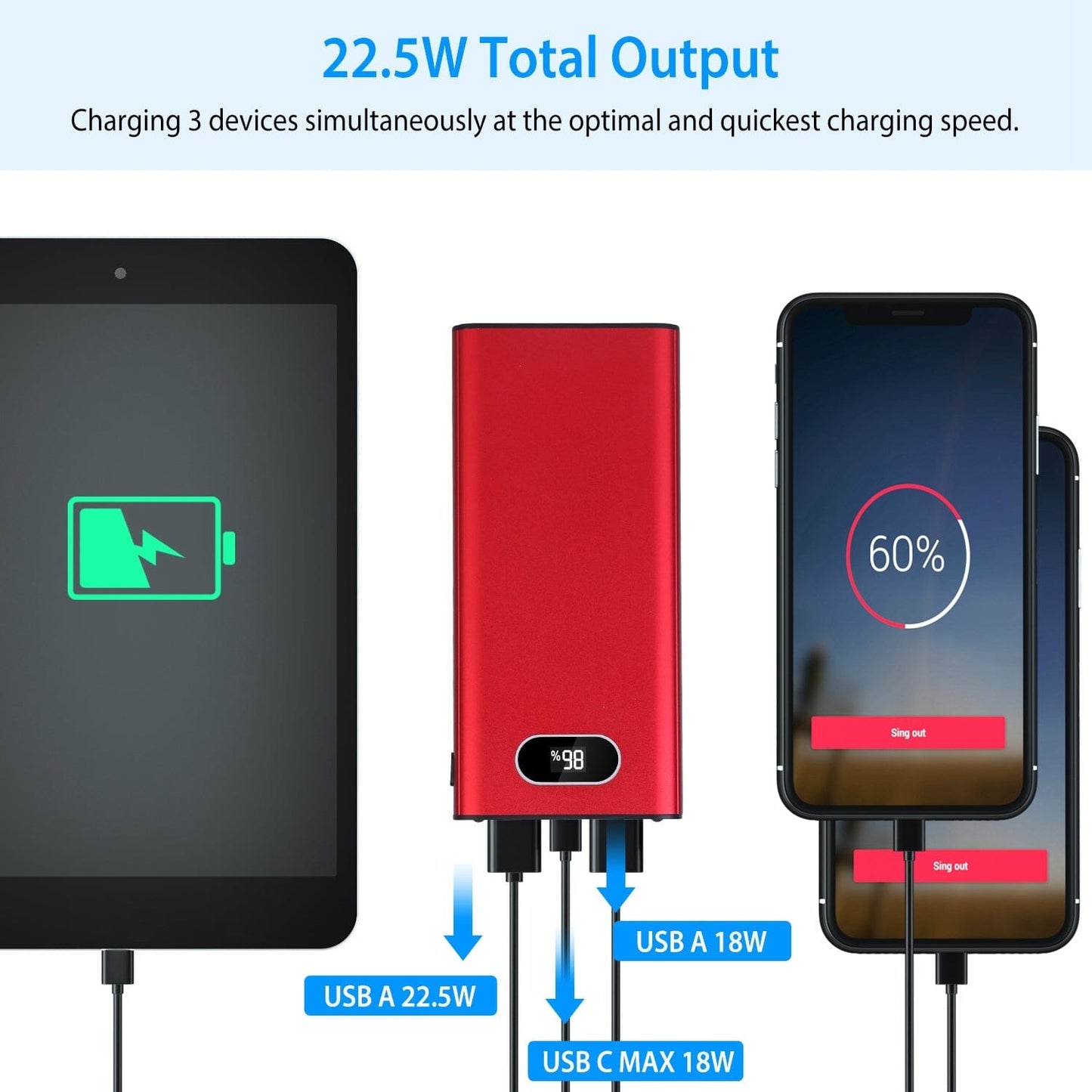 Skorter | 2000mAh Powerbank Portable Charger