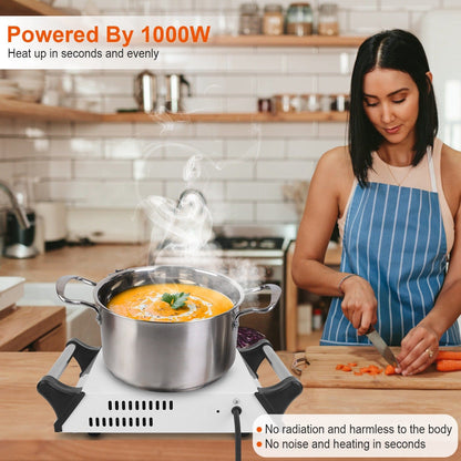 Skorter | 2000W Electric Burner Portable Coil Heating Frying Pan Stove Countertop