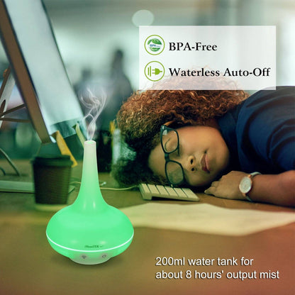 Skorter | 200ml Cool mist humidifier Ultrasonic Aroma Essential