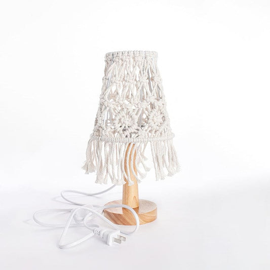 Skorter | FeatherGlow - Feather Wide Bulb-Shaped Table Lamp