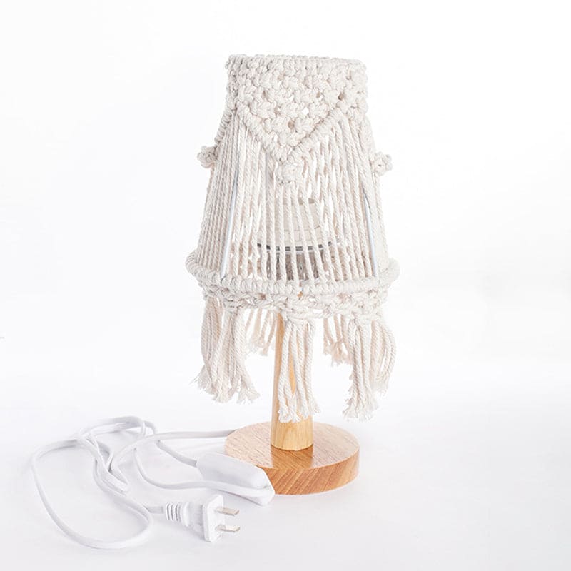 Skorter | FeatherGlow - Feather Wide Bulb-Shaped Table Lamp