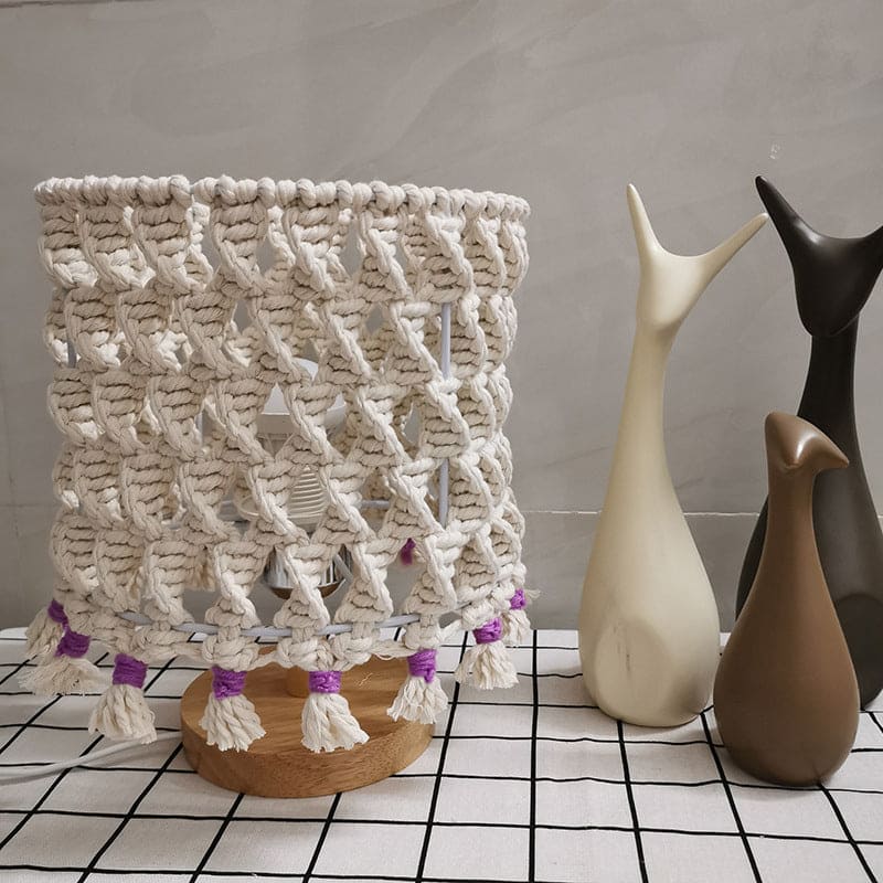 Skorter | LightWave - Braided Rope Table Lamp