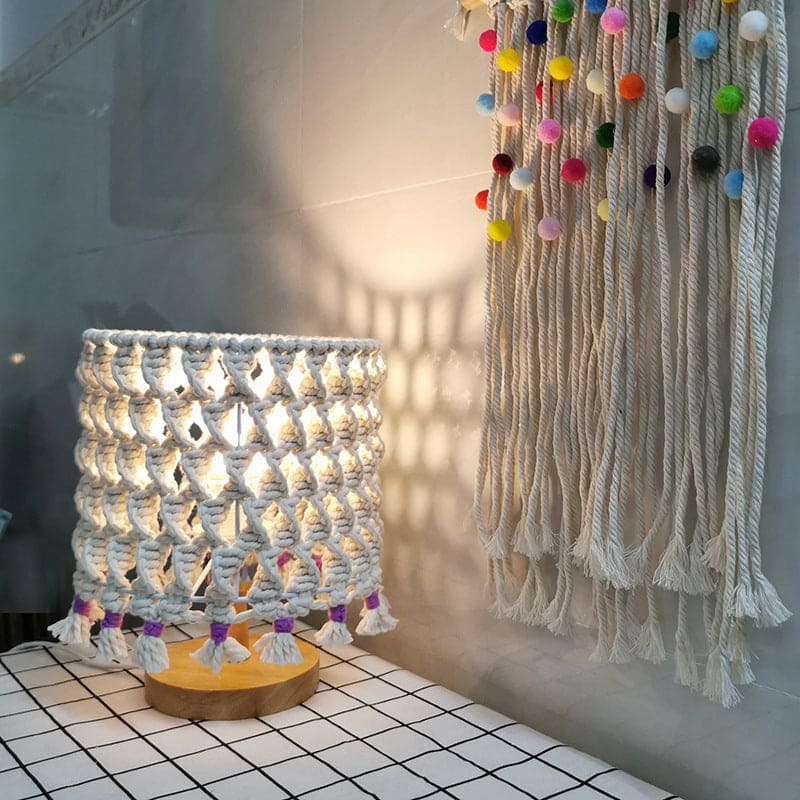 Skorter | LightWave - Braided Rope Table Lamp