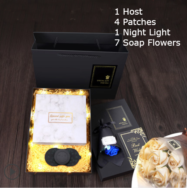 Skorter | Portable Rechargeable Smart Mini Massager with Pulse Massage, 6 Modes and 10 Intensities for Work, Entertainment, Driving and Travel