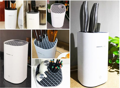 Skorter | Automatic Intelligent Disinfection Drying Knife Holder with UV Disinfection, High-Temperature Drying, Large Capacity, Washable Module & Energy Saving