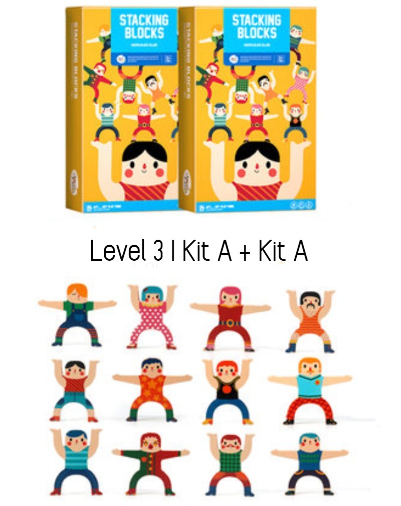 Skorter | Children's Hercules Stacking Blocks, with Thousands of Game Play & Creative Design, for Boys and Girls Early Learning