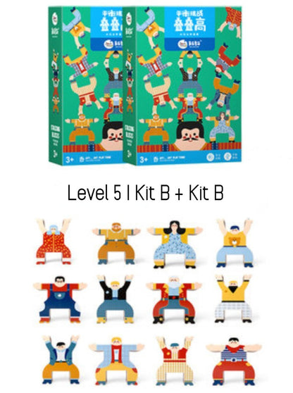 Skorter | Children's Hercules Stacking Blocks, with Thousands of Game Play & Creative Design, for Boys and Girls Early Learning