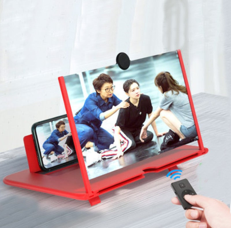 Skorter | 12" Foldable Smart Phone Screen Amplifier Projector, with Anti Blue Light, Large Screen, Suitable for Watching Movie Videos on All Smartphones