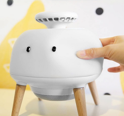 Skorter | Electronic Indoor Physical Mosquito Killer with 360¬∞ Ring Light, Intelligent Photosensitive System, Desk Lamp Mode and Low Noise, for Home, Kitchen, Bedroom & Office