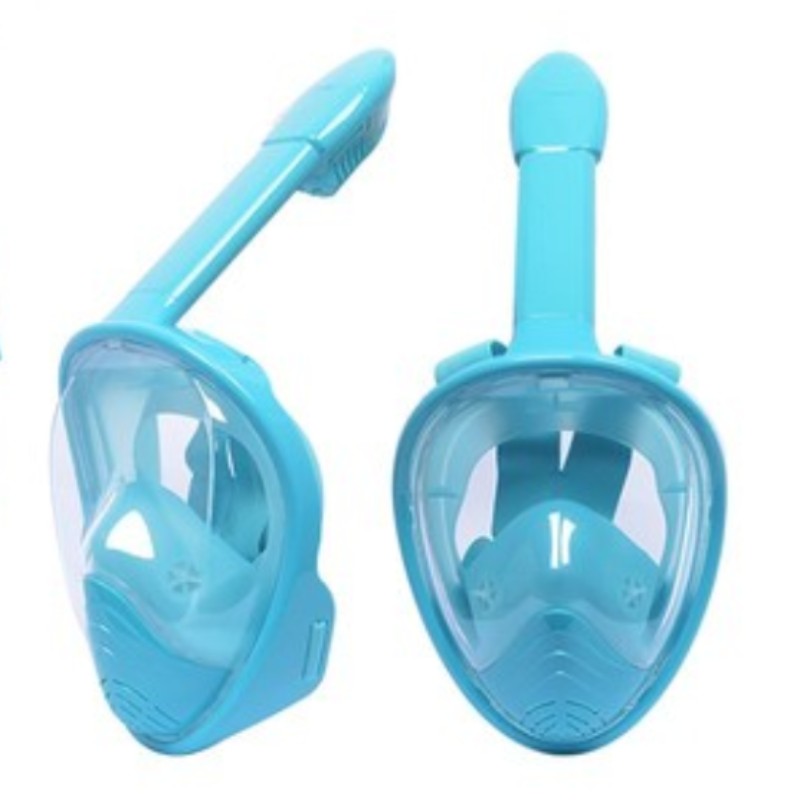 Skorter | Foldable Full Face Snorkel Mask, with 180 Degree Panoramic Viewing, Anti-Fog & Anti-Leak Design, for Kids and Adults (1 pc)