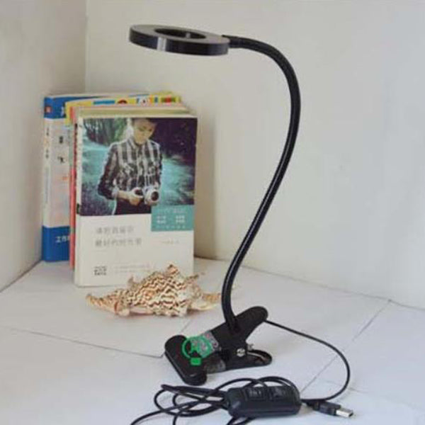 Skorter | Creative simple USB pants button LED reading clip desk lamp