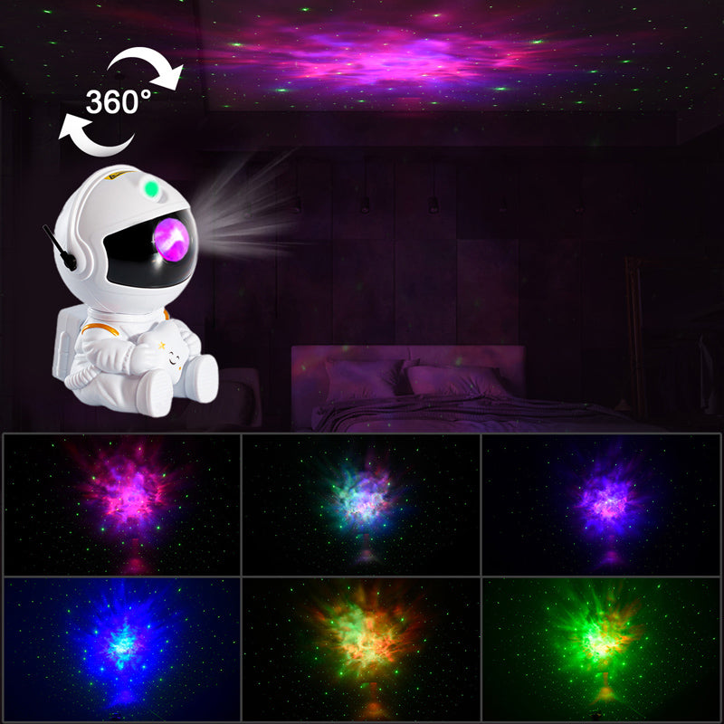 Skorter | 2022NEW Astronaut Projector Star Mirror Galaxy Star Projector Night Light LED Lamp for Bedroom Room Decorative Night Light