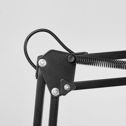 Skorter | Modern minimalist retractable table lamp with long arm and clip made of ABS with 1 light for the bedroom