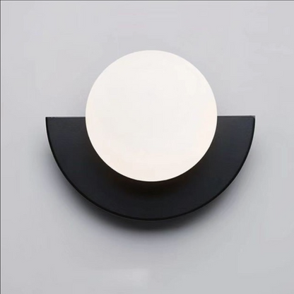 Skorter | Valentina Modern LED Wall Lamp Metal Glass Bedroom Living Room