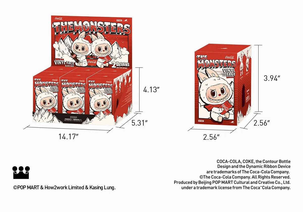 Skorter | Sweet Monster Cola Vinyl Face Collector's Toy Blind Box – Limited Edition Figures (Pack of 1)