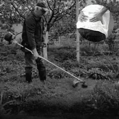 Skorter | Cordless Grass Trimmer with Adjustable Cutting Width for Lawn Care & Garden Maintenance