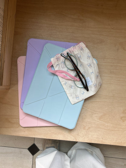 Skorter | Pastel Origami Stand iPad Case Slim Magnetic Foldable Stand