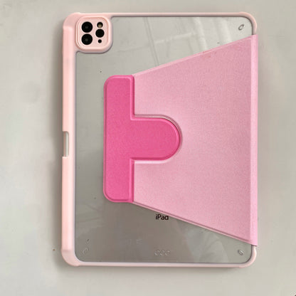 Skorter | Cute pink iPad case with heart lace design – Floral stand case