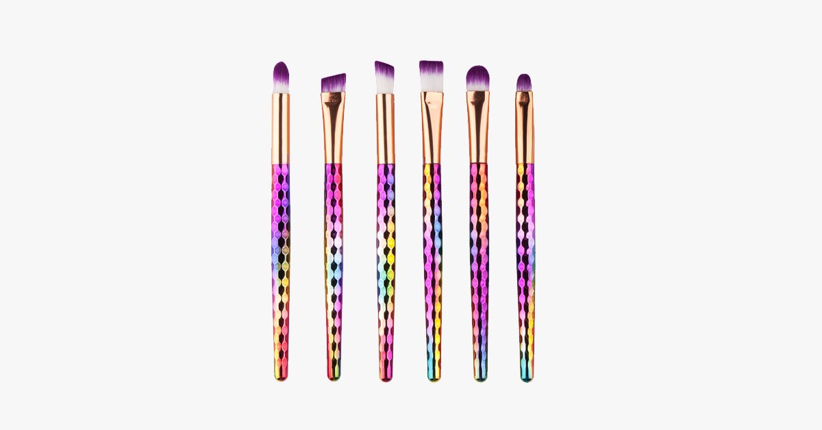 Skorter | 6-piece unicorn brush set – A versatile brush set for all your needs