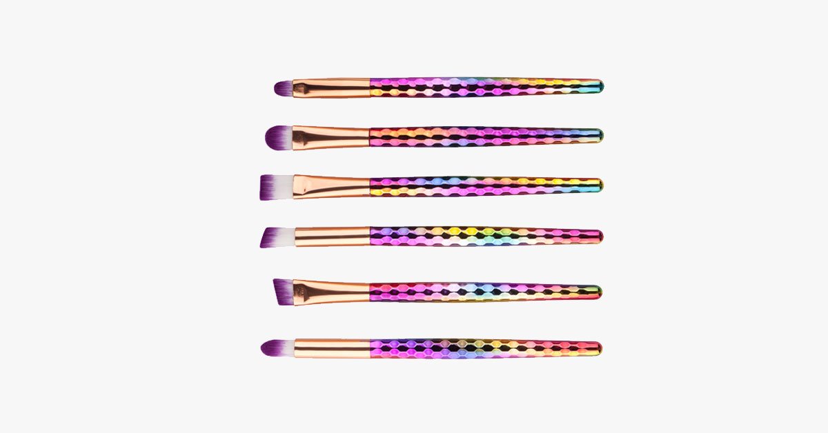 Skorter | 6-piece unicorn brush set – A versatile brush set for all your needs