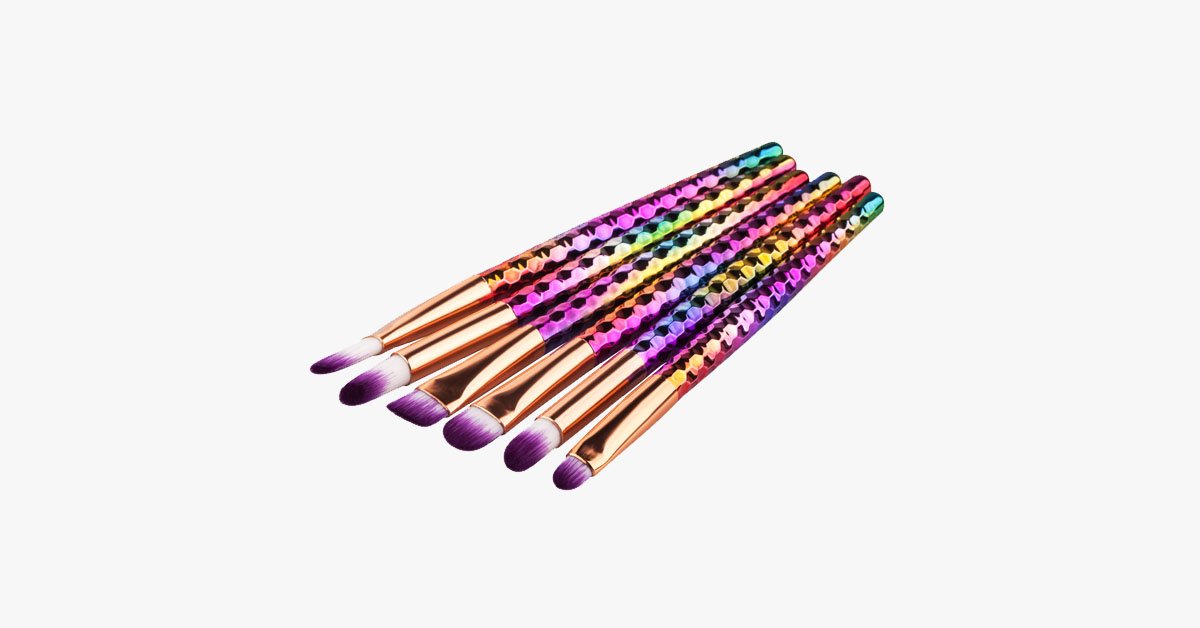 Skorter | 6-piece unicorn brush set – A versatile brush set for all your needs