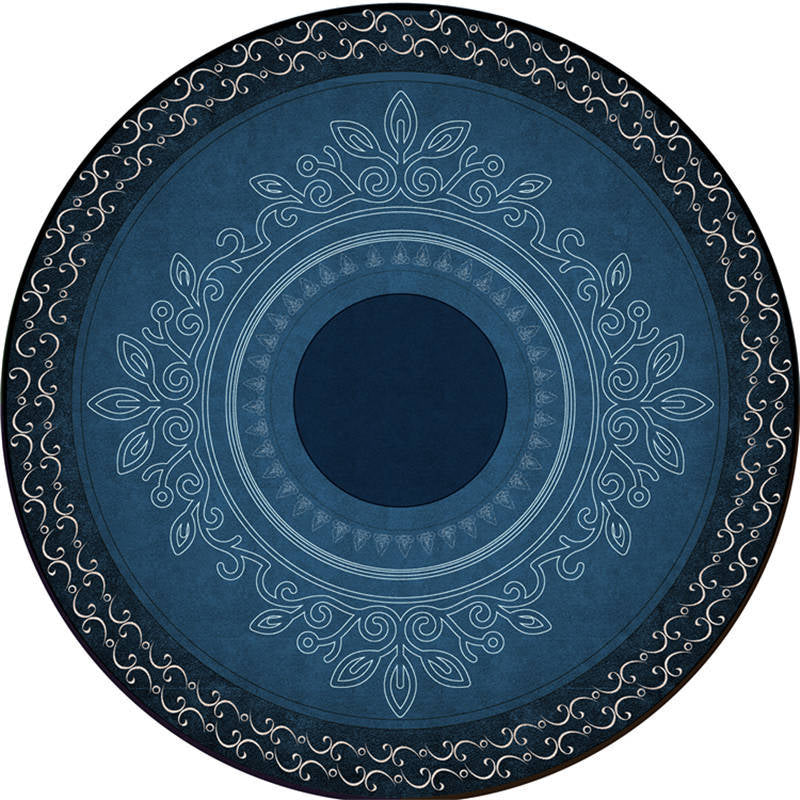 Skorter | Exotic Moroccan Carpet Multicolored Floral Pattern Rug Non-Slip Pet-Friendly Stain-Resistant Rug for Home