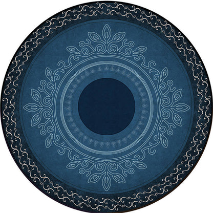 Skorter | Exotic Moroccan Carpet Multicolored Floral Pattern Rug Non-Slip Pet-Friendly Stain-Resistant Rug for Home