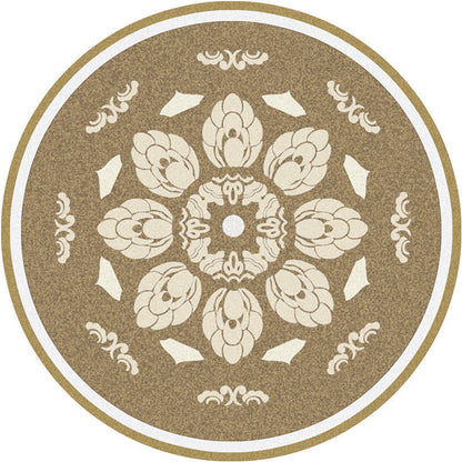 Skorter | Exotic Moroccan Carpet Multicolored Floral Pattern Rug Non-Slip Pet-Friendly Stain-Resistant Rug for Home