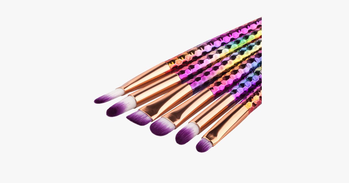 Skorter | 6-piece unicorn brush set – A versatile brush set for all your needs